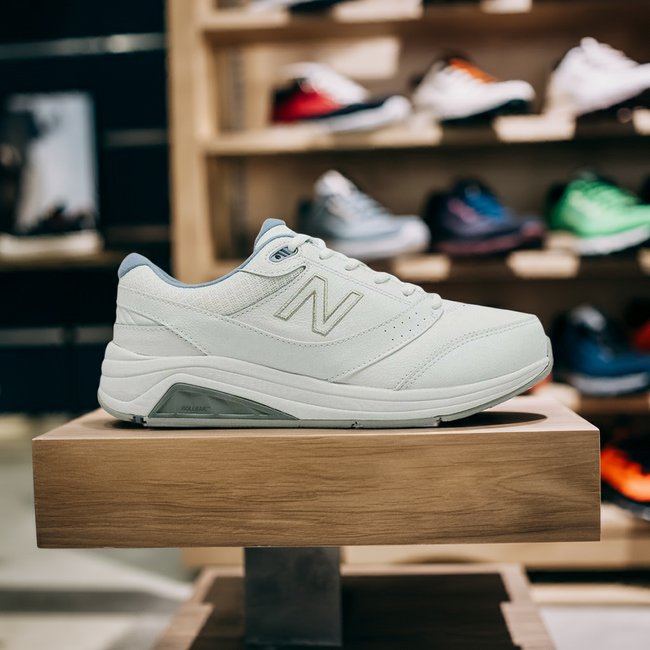 White New Balance 928 v3 Women&