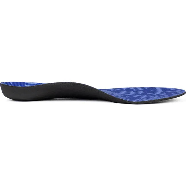 Medial side of Unisex PowerStep Full Length Original Orthotic Insole showing arch support