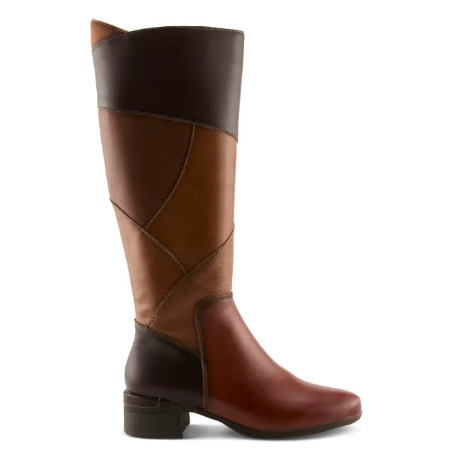 Spring Step Women's Patchwork Tall Boot