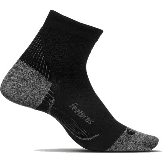 Feetures Unisex Plantar Fasciitis Relief Light Cushion Quarter Sock