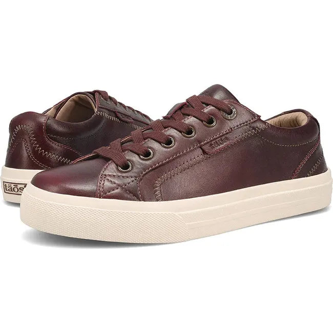 Taos Women's Plim Soul Lux Sneaker Merlot PLX-13994A-MERL