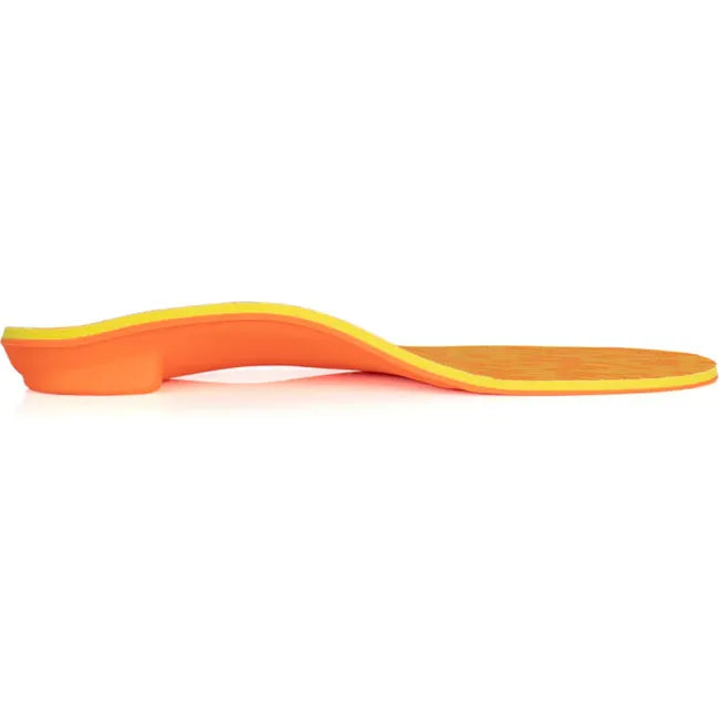 Medial side of the Unisex PowerStep Pulse Maxx Orthotic Insoles showing arch support
