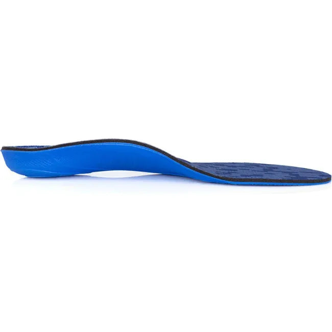 Medial side of Unisex PowerStep Pinnacle Orthotic Insole showing arch support