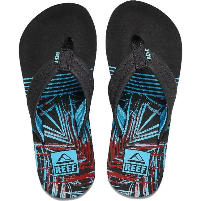 REEF Kids' Ahi Flip Flop Tropical Dream CJ2099
