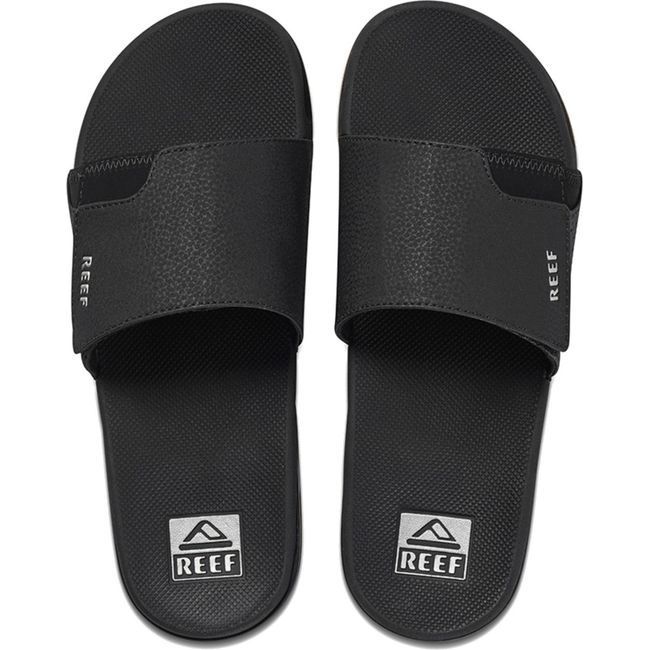 REEF Men's Fanning Slide Black/Silver CI3632
