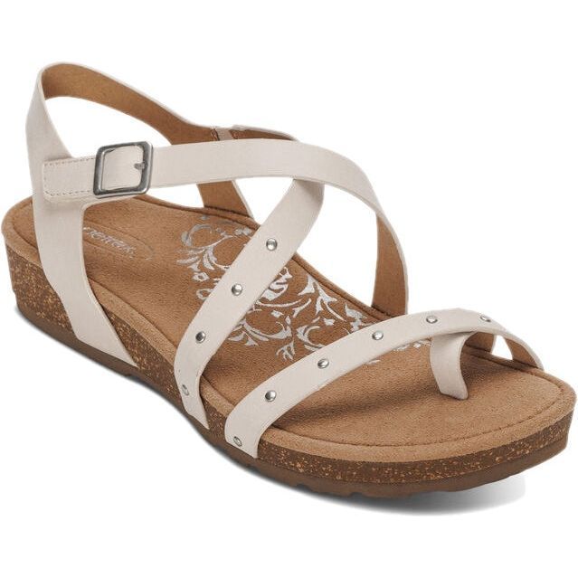 Aetrex Women's Lauren Quarter Strap Sandal - Main Image