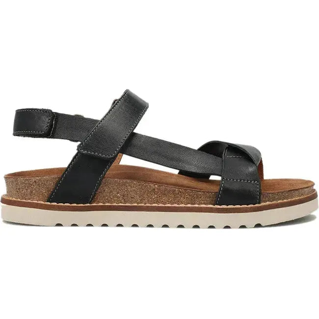 Taos Women's Sideways Sandal Black SDW-8372-BLK