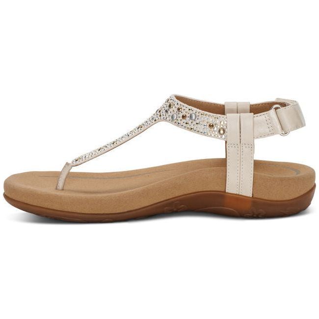 Aetrex Women's Marni Sandal Ivory SE471W