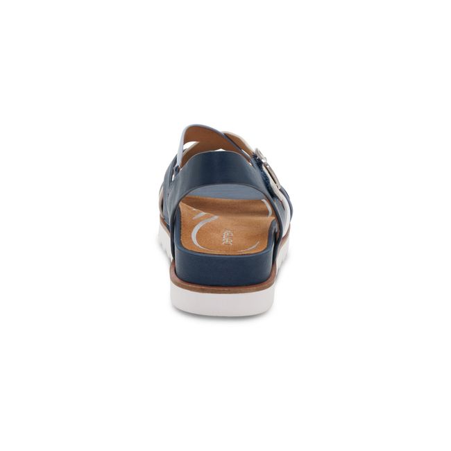 Rear heel view of Aetrex Women&