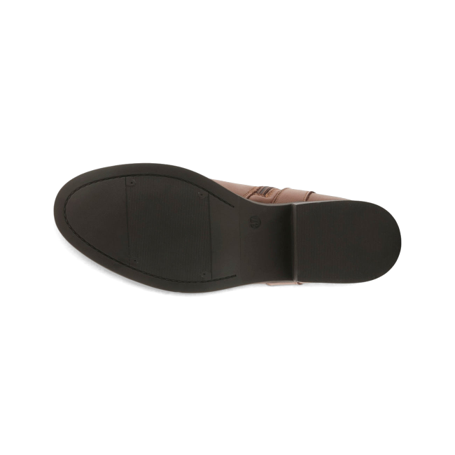Sole of cognac brown leather Spring Step Women&