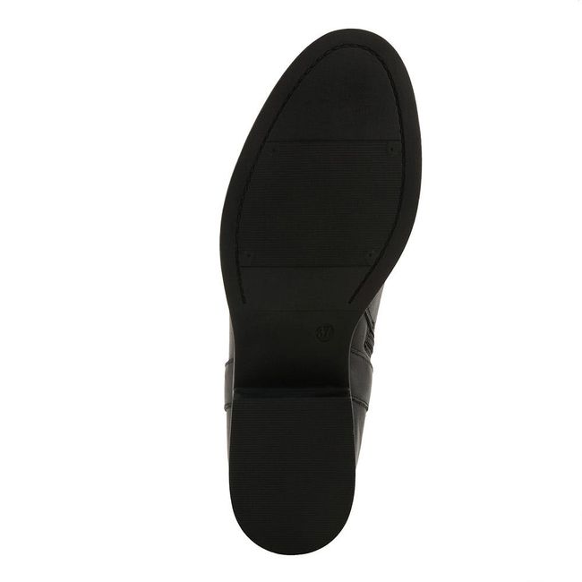 Sole of black leather Spring Step Women&
