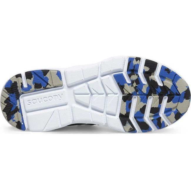 Saucony Kids' Flash A/C Mid Sneaker Black/Blue SK267179