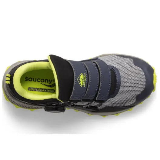 Saucony Kids&#39; Peregrine 12 BOA Sneaker (Toddler/Little Kid/Youth)