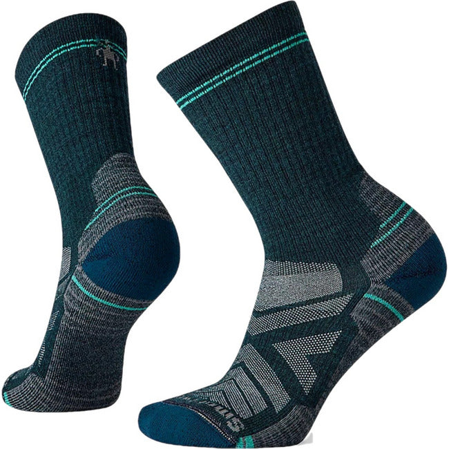 Smartwool Women's Hike Light Cushion Crew Sock Twilight Blue SW001573G74