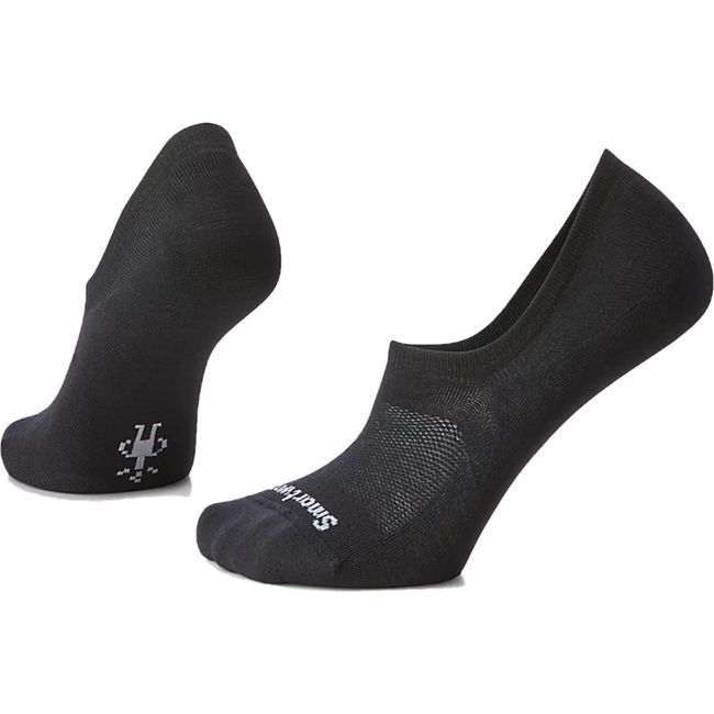 Smartwool Unisex Everyday No Show Zero Cushion Sock Black SW001994-001