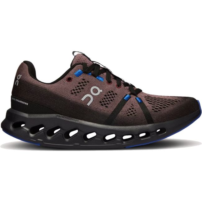 On Running Women's Cloudsurfer Running Shoe Black/Cobalt 3WD10441509