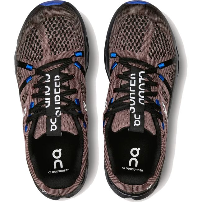 On Running Women's Cloudsurfer Running Shoe Black/Cobalt 3WD10441509