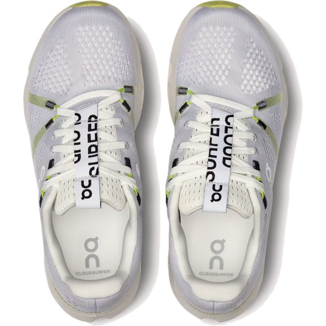 On Running Women's Cloudsurfer Running Shoe White/Sand 3WD10440248