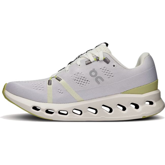 On Running Women's Cloudsurfer Running Shoe White/Sand 3WD10440248