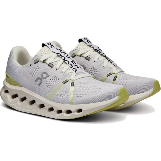 On Running Women's Cloudsurfer Running Shoe White/Sand 3WD10440248