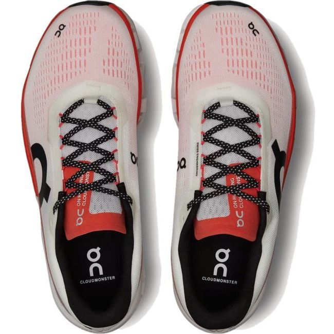 On Running Men's Cloudmonster 2 Running Shoe Undid/Flame 3ME10121527