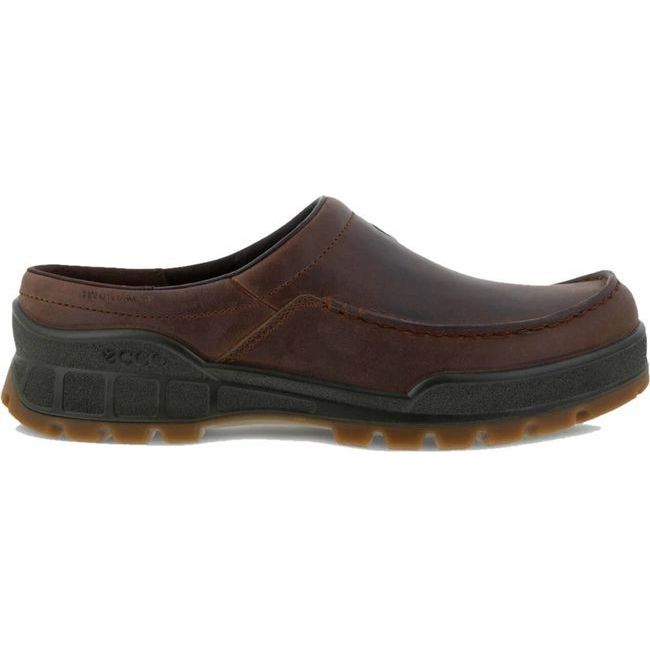 ECCO Men's Track 25  Moc Toe Clog Cocoa Brown 833334-02482