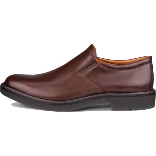 ECCO Men's Metropole London Slip On Shoe Cocoa Brown 525624-01482