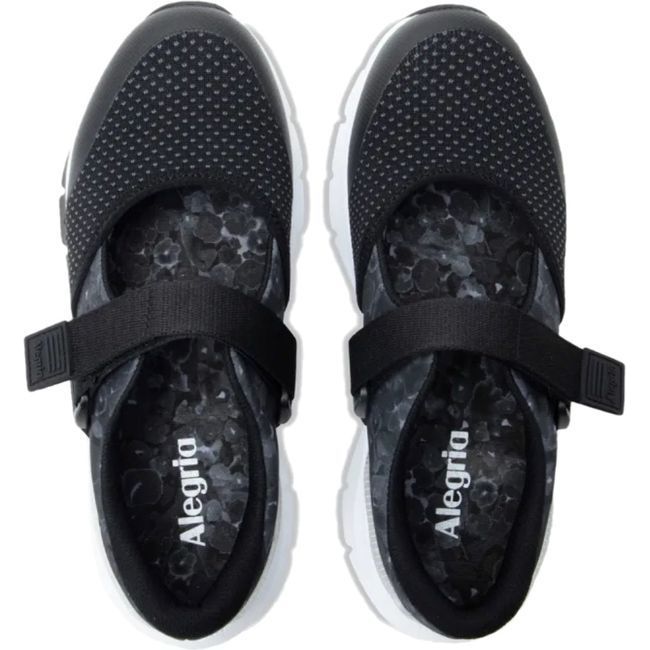 Alegria Women&#39;s Atlis Mary Jane Shoe Poppy Pop Black ATL-6157