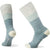 Smartwool Unisex Everyday Popcorn Cable Full Cushion Crew Socks Pewter Blue SW001843-L88