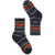 Smartwool Kids' Hike Striped Light Cushion Crew Sock Deep Navy SW001693-092