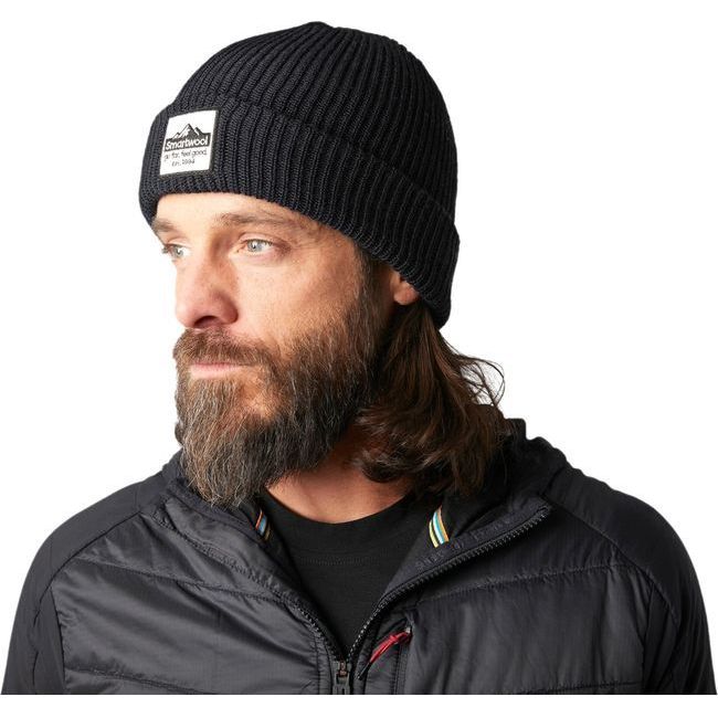 Smartwool Unisex Patch Beanie Black SW011493-001