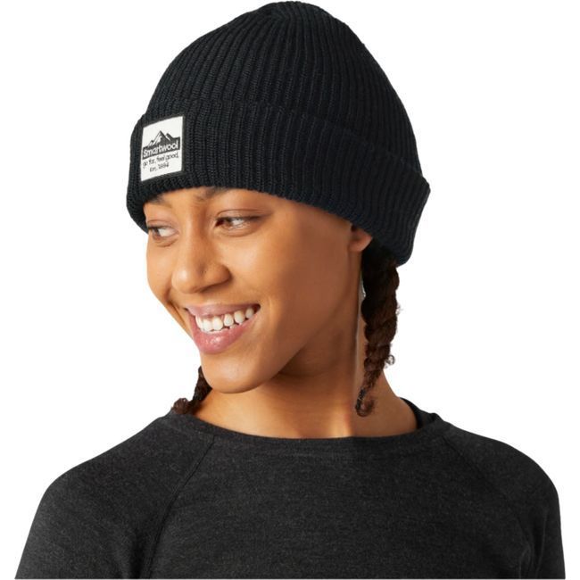 Smartwool Unisex Patch Beanie Black SW011493-001