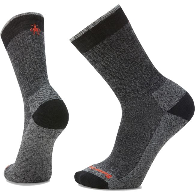 Smartwool Unisex Everyday Rollinsville Light Cushion Crew Sock Black SW001889-001