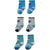 Smartwool Kids' Toddler Trio Sock Laguna Blue SW001821-J96