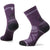 Smartwool Women's Women's Hike Light Cushion Mid Crew Socks Purple Iris SW001572L90