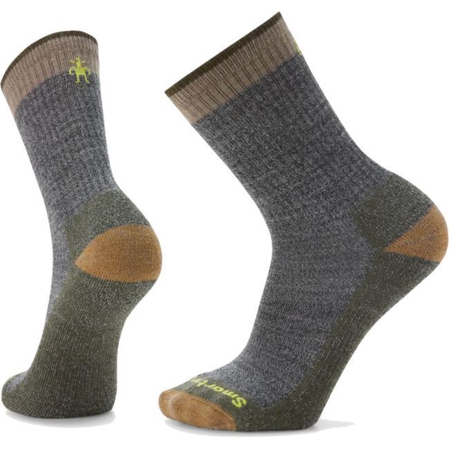 Smartwool Unisex Everyday Rollinsville Light Cushion Crew Socks Fossil SW001889-880