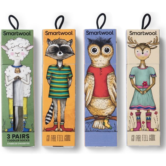 Smartwool Kids&#39; Toddler Trio Sock (Infant/Toddler)