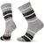 Smartwool Women's Everyday Striped Cable Zero Cushion Crew Sock Light Gray SW001847-039