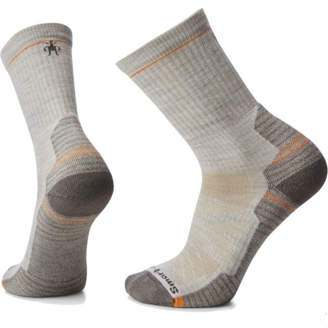 Smartwool Unisex Hike Light Cushion Crew Sock Ash SW001614-069