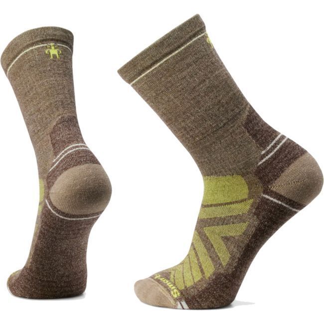 Smartwool Unisex Hike Light Cushion Crew Sock Military Olive/Fossil SW001614-M83