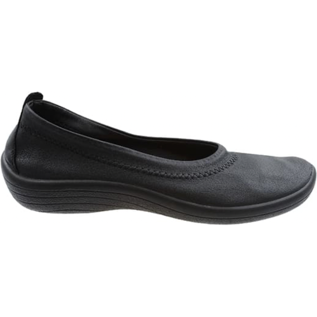 Arcopedico Women&#39;s Guaja Ballet Flat Gin Black 4596-J65