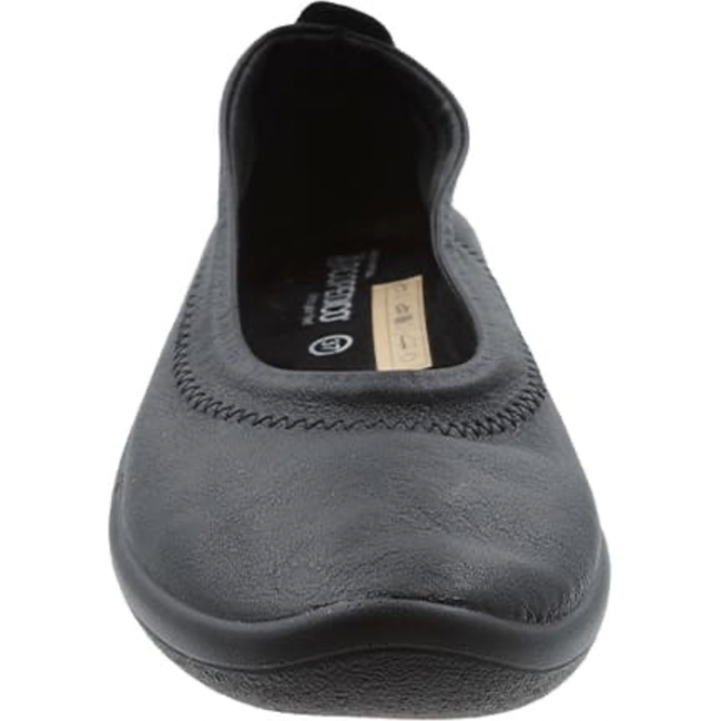 Arcopedico Women&#39;s Guaja Ballet Flat Gin Black 4596-J65