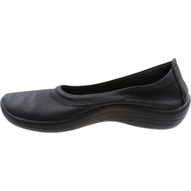 Arcopedico Women&#39;s Guaja Ballet Flat Gin Black 4596-J65