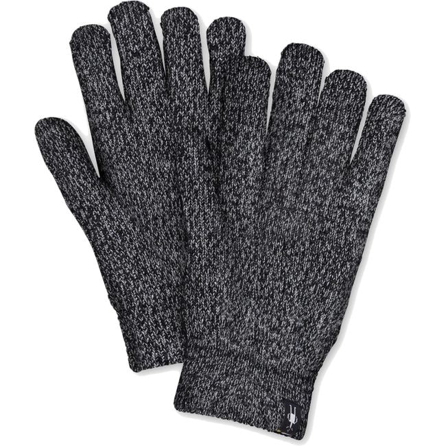 Black and grey Smartwool Unisex Cozy Winter Glove