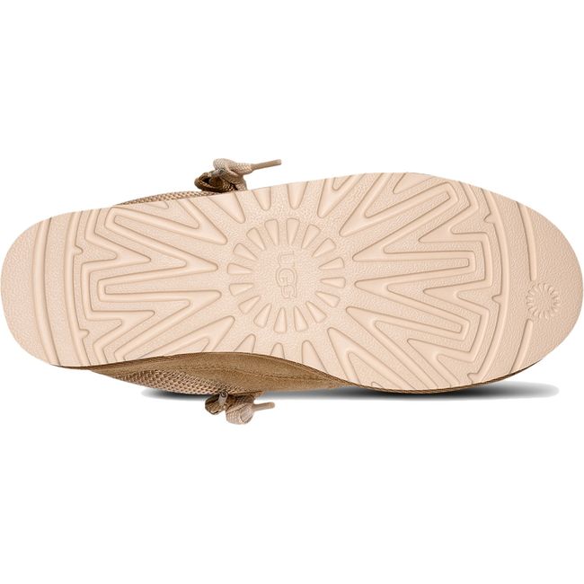 Sole of UGG Men's Lo Lowmel Sneaker in mustard seed beige