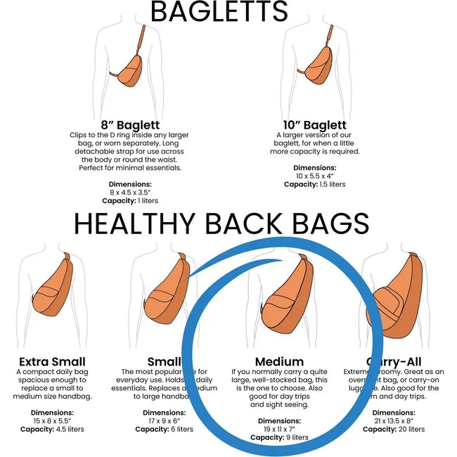 Ameribag 19" Distressed Nylon Healthy Back Bag Tote