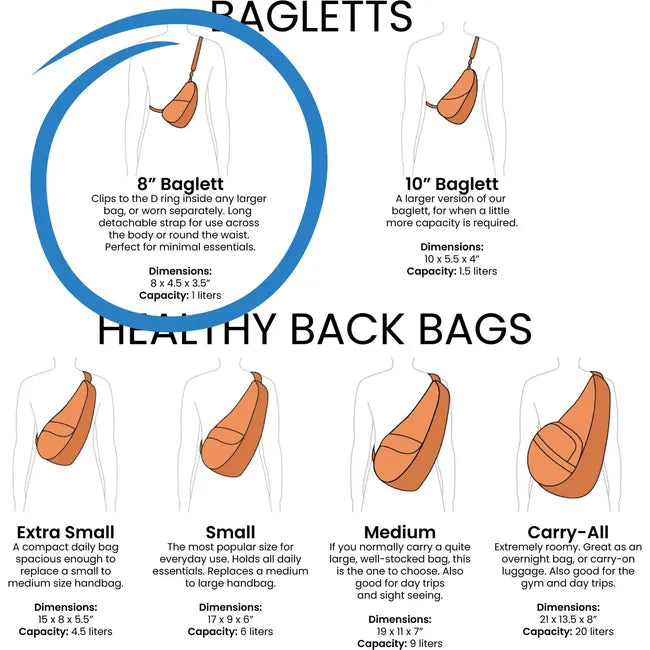 Ameribag 8" Microfiber Baglett
