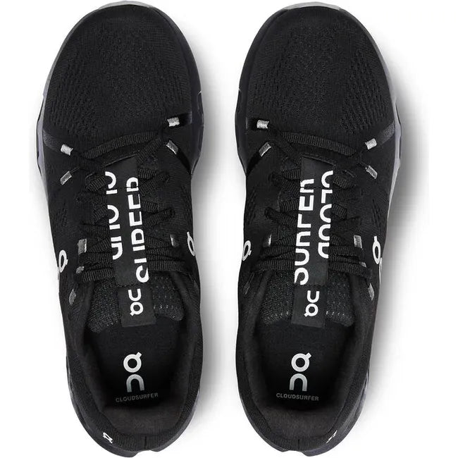 On Running Women's Cloudsurfer Running Shoe 3WD10440485 all black