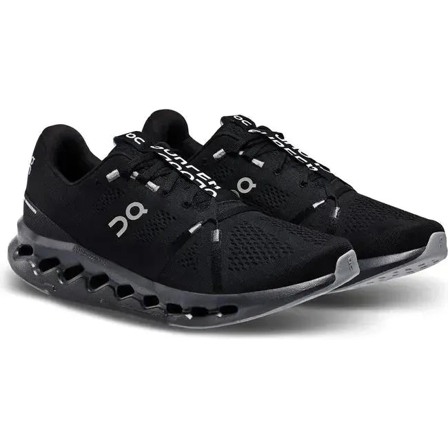 On Running Men's Cloudsurfer Running Shoe 3MD10420485 all black
