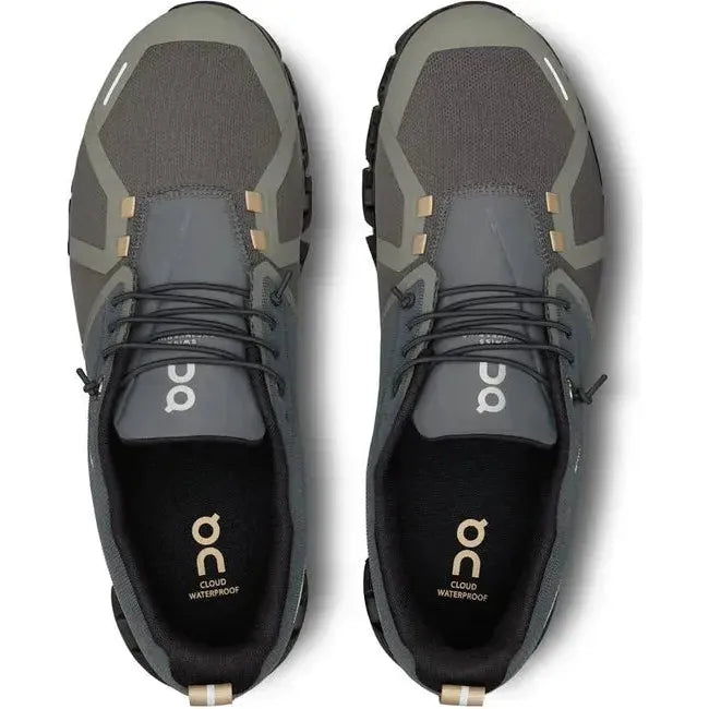 On Running Men&#39;s Cloud 5 Waterproof Running Shoe 59.97991 asphalt/magnet